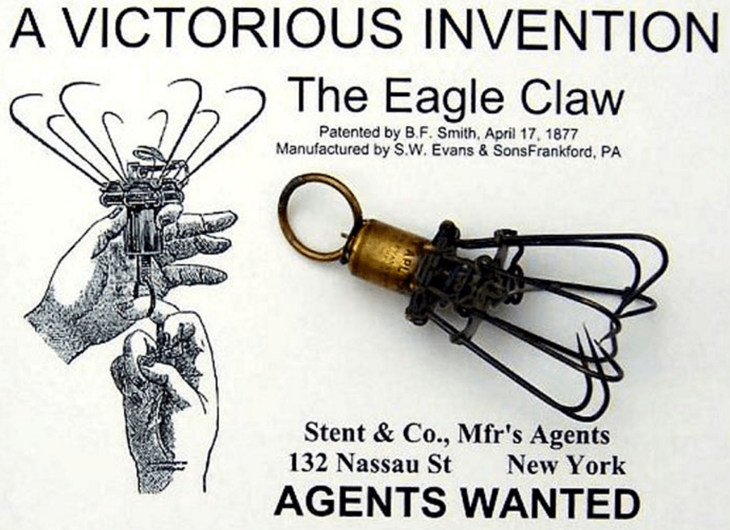 8. Eagle Claw mechanical hook, Thom Nefos
